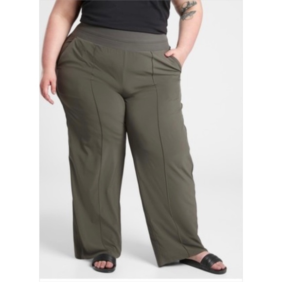 NWOT Athleta Nolita Wide Leg Pant - Picture 1 of 6